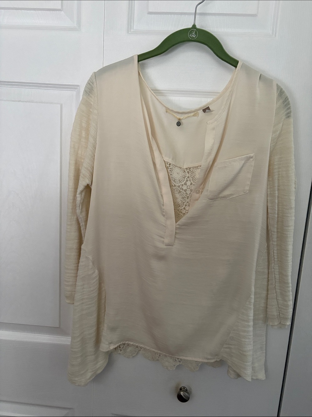 Anthropologie Crochet Tunic